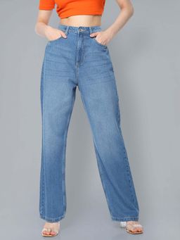 Flying Machine - Straight Fit Stone Wash Jeans