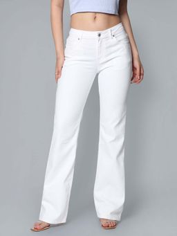 Flying Machine - Mid Rise Bootcut Fit Jeans