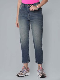 Flying Machine - High Rise Stretchy Mom Jeans