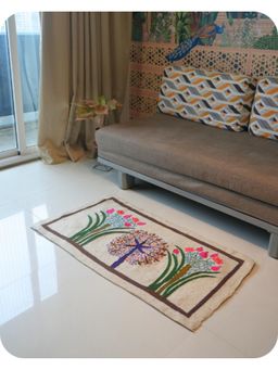 Swadeh - Bloom Pillars-Living Room Rug