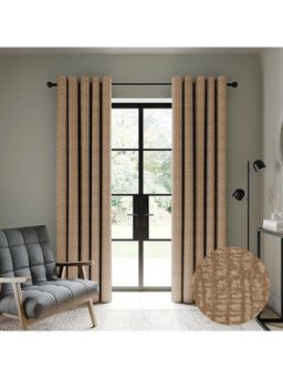 Decor Antique - Valencia Tex Coffee Blackout Curtain