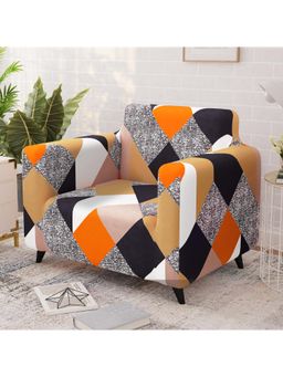 Story@Home - 1 Seater Sofa Cover - Multi-Color
