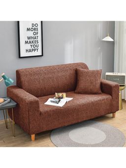 Story@Home - 3 Seater Sofa Cover - Brown