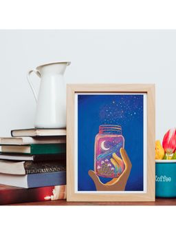 Happywagon - Stardust A5 Framed