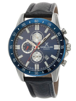 Daniel Klein - Analog Blue Dial Men's Watch-DK.1.12474-2