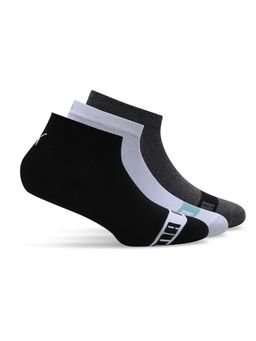 Puma - Multi-Color Solid Love Sneakers Socks (Pack of 3)