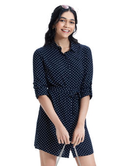 The Souled Store - Polka Dot Pattern Women Shirt Dresses for Women