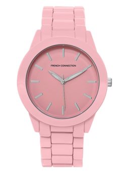 French Connection - Pink Dial Womens Analog Watch FCS04P (M)