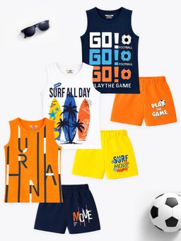 Kuchipoo - Multi-Color Printed T-Shirts and Shorts