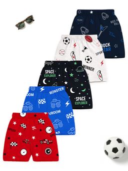 Kuchipoo - Multi-Color Printed Shorts