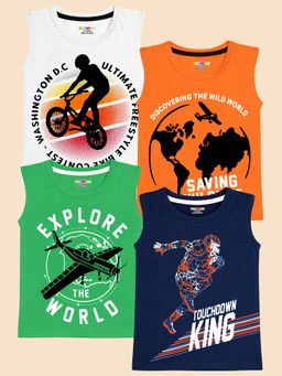 Kuchipoo - Multi-Color Printed T-Shirts