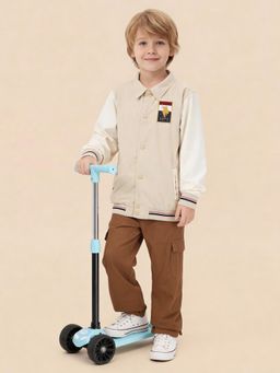 U.S. POLO ASSN. - Beige Embroidered Jacket