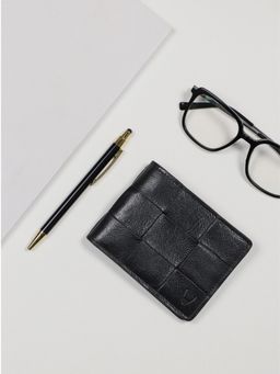 Hidesign - La Plata W5 Mens Bi-Fold Wallet - Black
