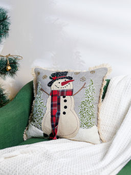 Revive Home - Snowman Christmas Cushion Cover
