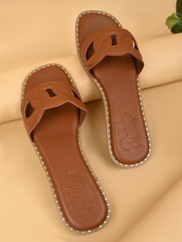 ROCIA - Brown Women Funky Cool Flats