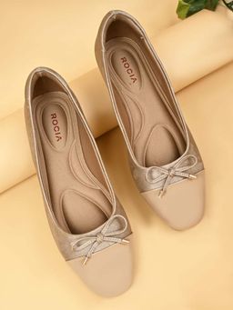 ROCIA - Beige Women Ballerina