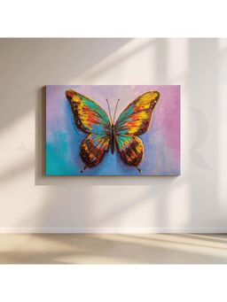 Anciq - Fluttering Kaleidoscope Canvas Wall Painting