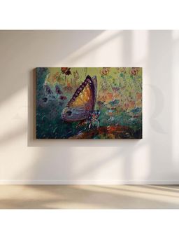 Anciq - Butterfly Alights Canvas Wall Painting