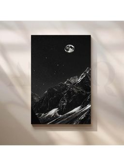 Anciq - Starlit Mountain Night Wall Poster