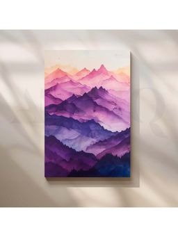 Anciq - Purple Mountain Hues Poster
