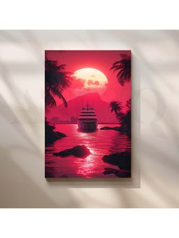 Anciq - Sunset Voyage Wall Painting