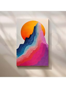 Anciq - Gradient Peaks Wall Painting