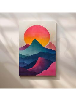 Anciq - Sunrise Over Layers Wall Painting