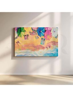 Anciq - Beach Cabana Retreat Canvas Wall Painting
