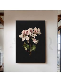Anciq - Vintage Gardenia Cluster Canvas Artwork For Entryway/Hallway