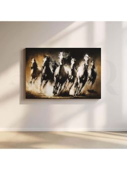 Anciq - Wild Stampede Canvas Wall Painting