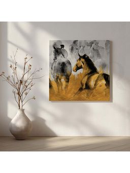Anciq - Thundering Hooves Canvas Wall Painting