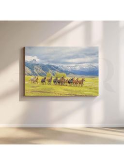 Anciq - Wild Herd Canvas Wall Painting