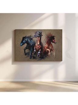 Anciq - Graceful Jumps Canvas Wall Painting