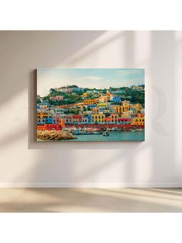 Anciq - Rainbow Harbor Canvas Wall Painting