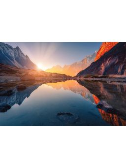 Anciq - Majestic Dawn Canvas Wall Painting