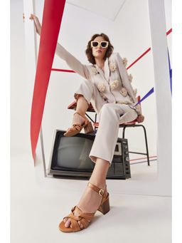 Oroh - Triora Brown Sandal Heels