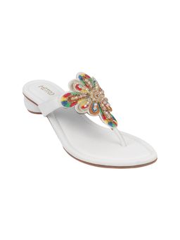 Metro - Women White Casual Heels