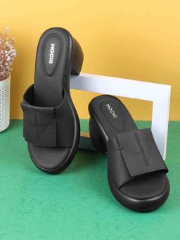 Mochi - Women Black Casual Heels