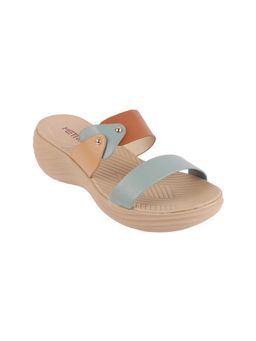 Metro - Women Beige Casual Heels