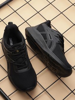 Cantabil - Men Black Solid Casual Running Shoes