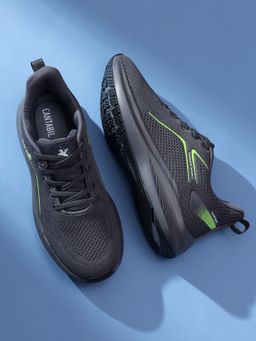 Cantabil - Men Grey Solid Casual Running Shoes