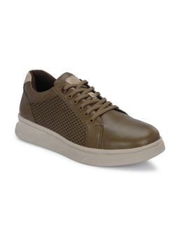 EGOSS - Moonwalk-55 Men Olive Sneakers