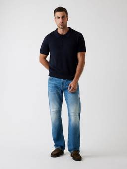 Guess - Regular Fit Mid Rise Rigid Denim Rodeo Jeans