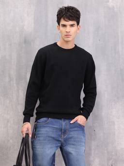 WROGN - Solid Textured Pull Over