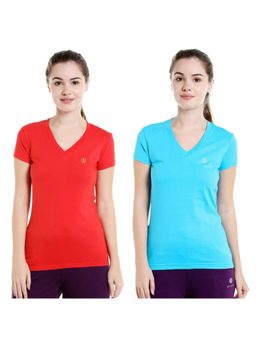 Bodycare - Bodyactive Pack Of 2 Women'S Tshirt - Multi-Color