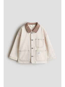H&M - Boys Beige Utility Twill Jacket