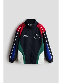 H&M - Kids Blue Football Jacket