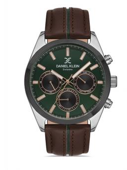 Daniel Klein Exclusive - Analog Green Dial Men's Watch-DK.1.13314-5