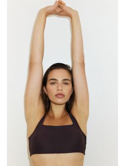 H&M - Women Purple Sports bikini top