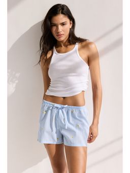 H&M - Women White 2-pack pyjama shorts
